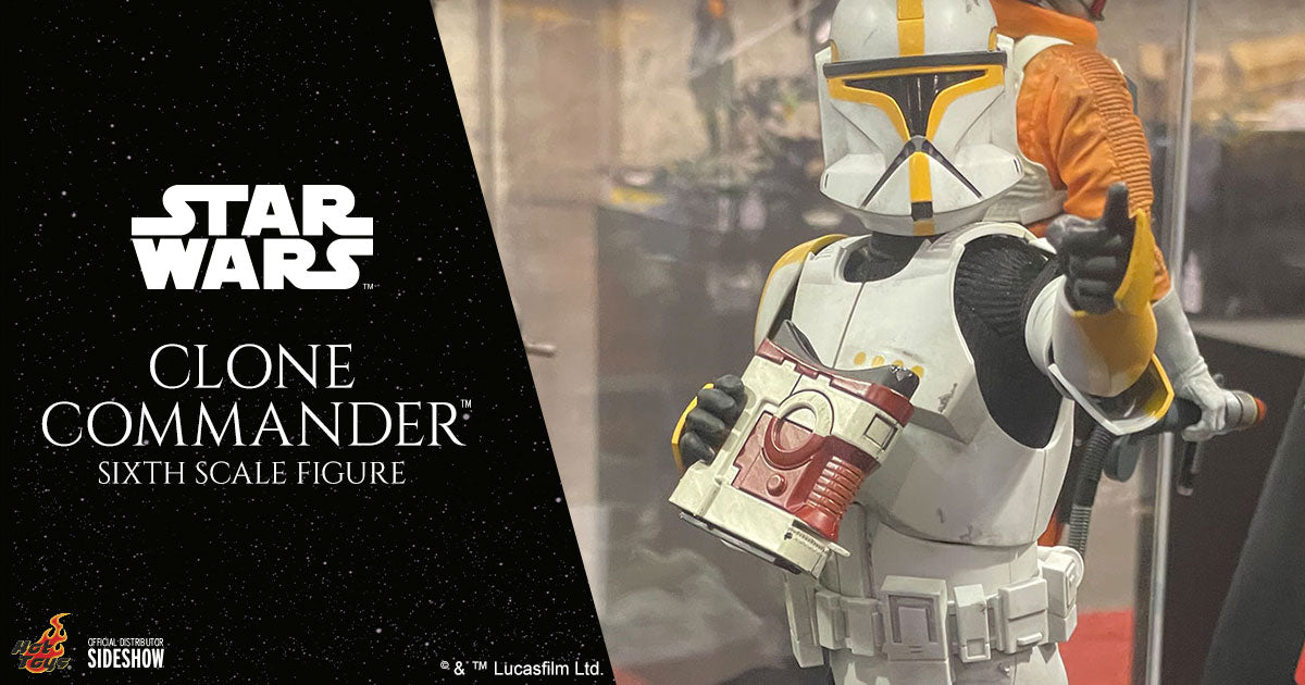 Clone Commander Sixth Scale Figure - Hot Toys Star Wars