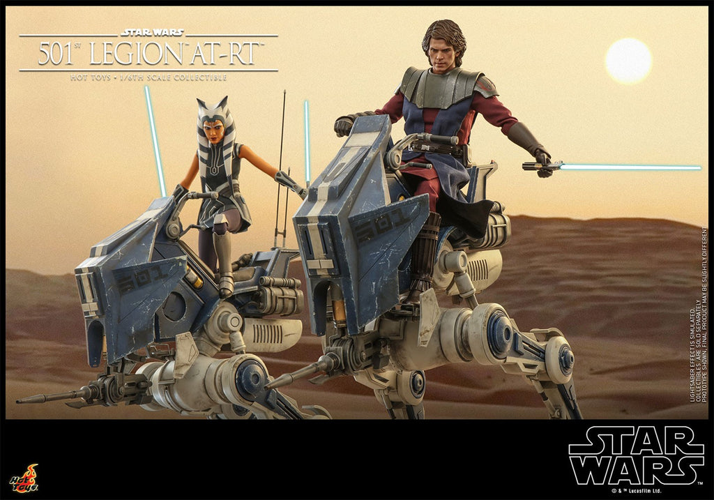 ARF Trooper and 501st Legion AT-RT Star Wars Sixth Scale Figure Set
