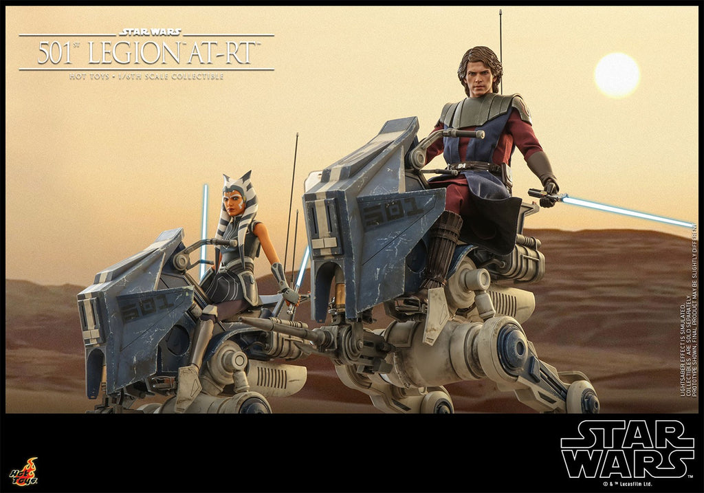 ARF Trooper and 501st Legion AT-RT Star Wars Sixth Scale Figure Set