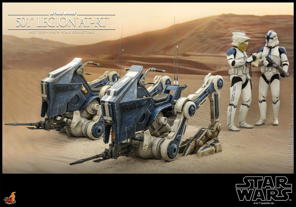 ARF Trooper and 501st Legion AT-RT Star Wars Sixth Scale Figure Set