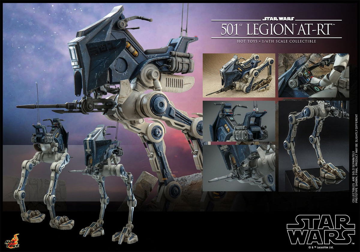 ARF Trooper and 501st Legion AT-RT Star Wars Sixth Scale Figure Set