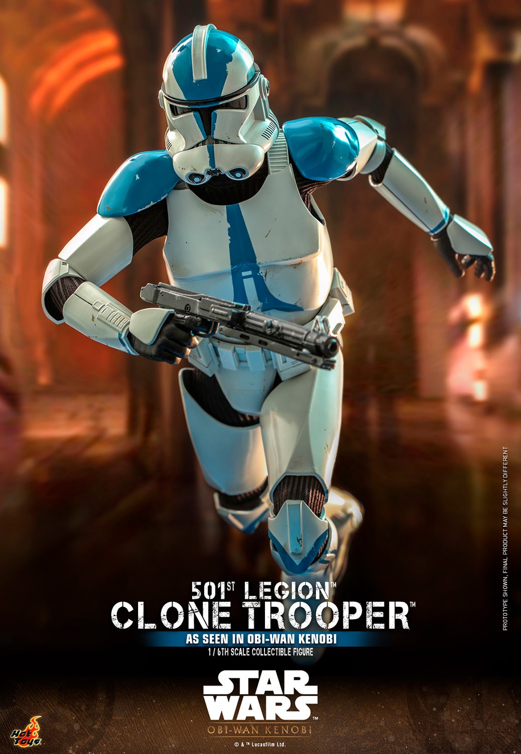 501st Legion Clone Trooper Star Wars Sixth Scale Figure