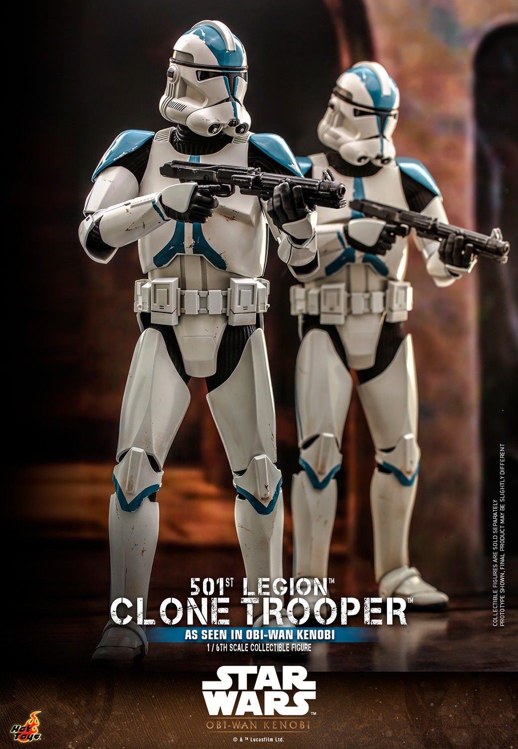 501st Legion Clone Trooper Star Wars Sixth Scale Figure