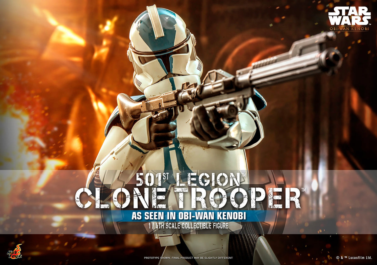 501st Legion Clone Trooper Star Wars Sixth Scale Figure