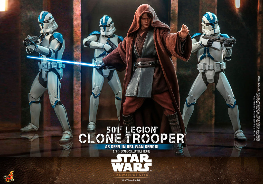 501st Legion Clone Trooper Star Wars Sixth Scale Figure
