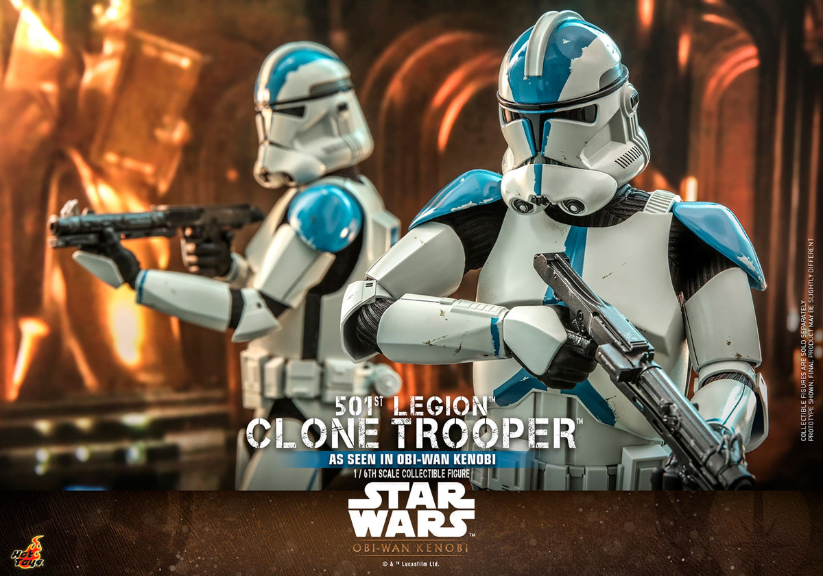 501st Legion Clone Trooper Star Wars Sixth Scale Figure