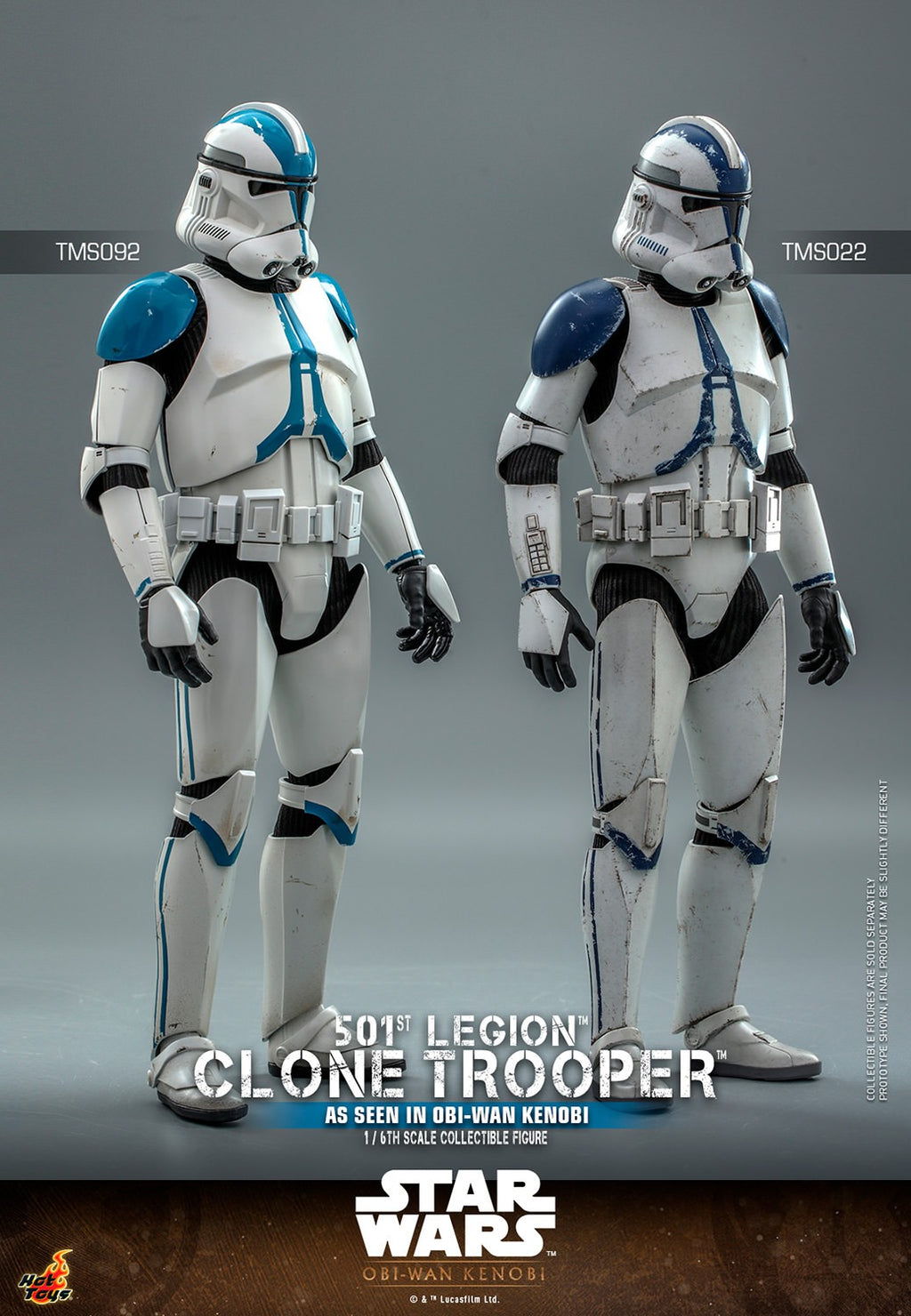 501st Legion Clone Trooper Star Wars Sixth Scale Figure
