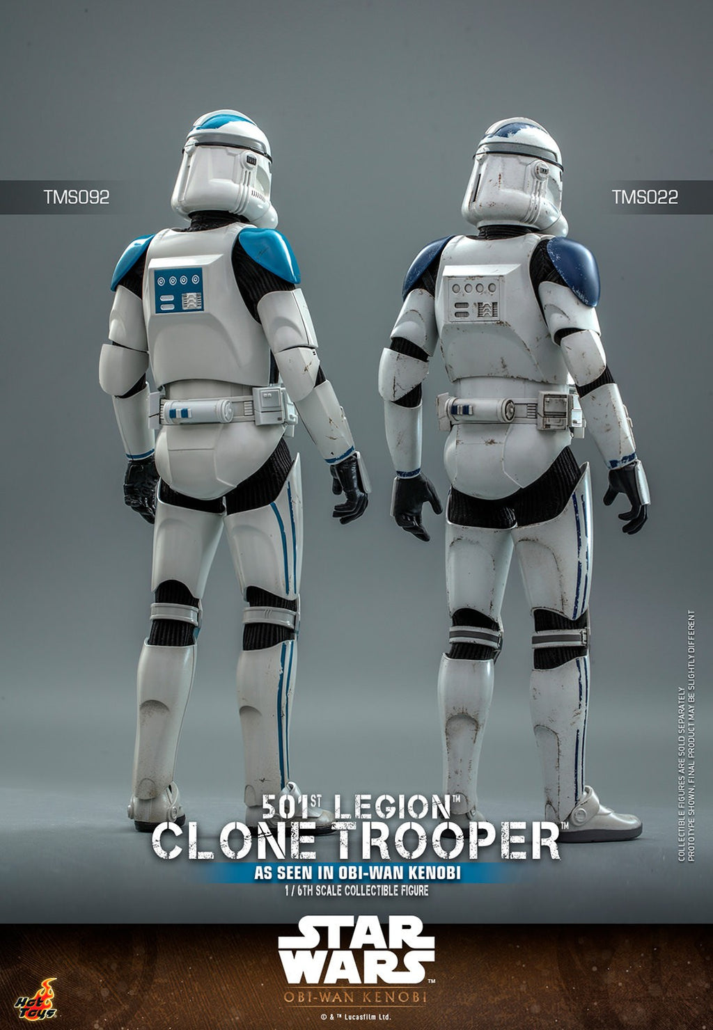 501st Legion Clone Trooper Star Wars Sixth Scale Figure