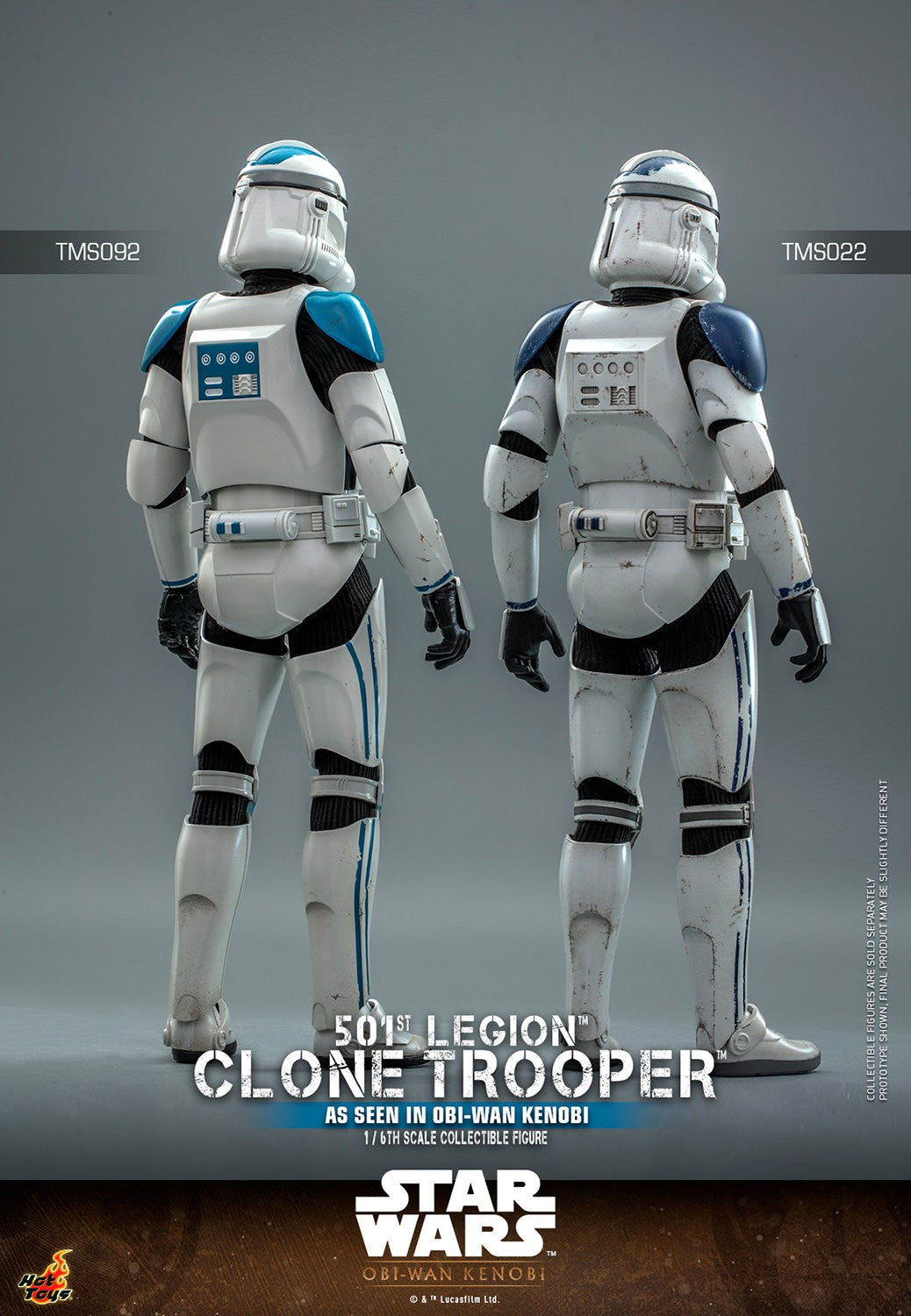 501st Legion Clone Trooper Star Wars Sixth Scale Figure
