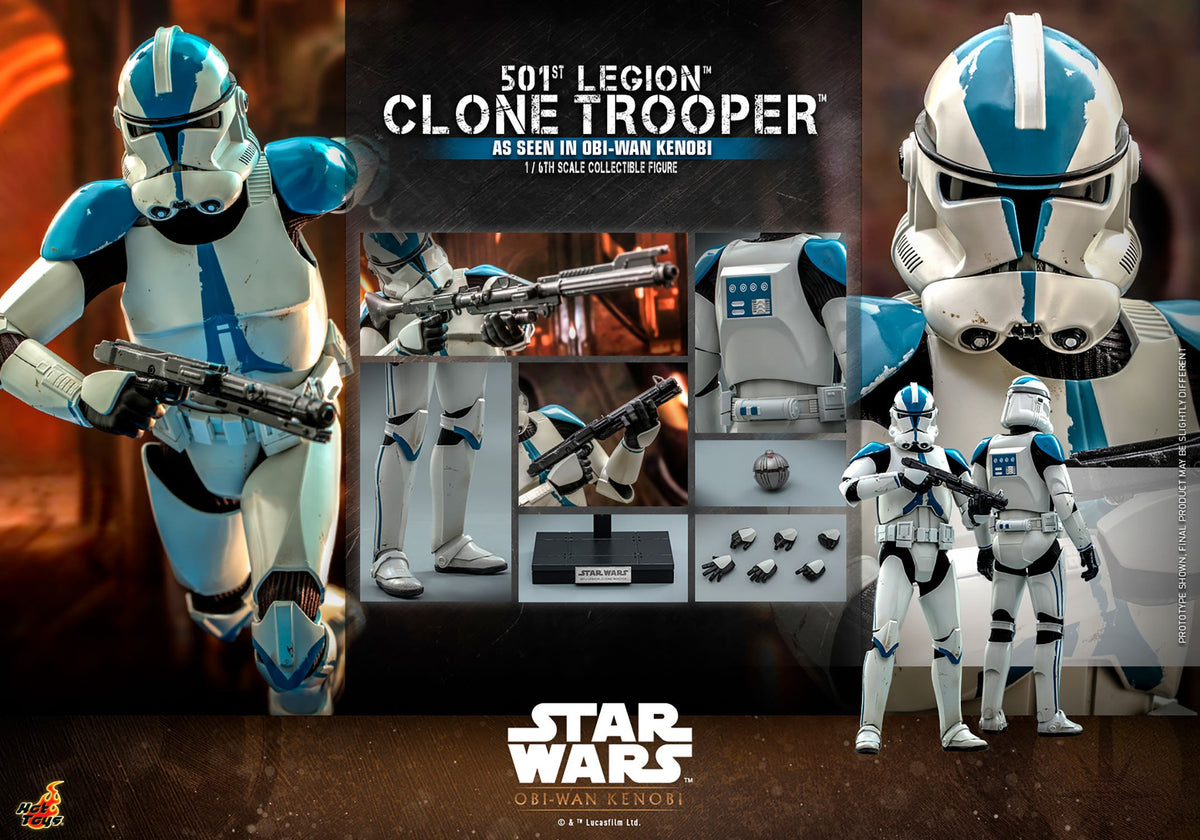 501st Legion Clone Trooper Star Wars Sixth Scale Figure