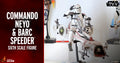 Clone Commando Neyo and BARC Speeder Sixth Scale Figure Set by Hot Toys Star Wars
