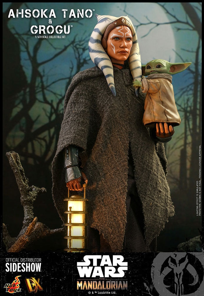 Ahsoka Tano and Grogu Star Wars Sixth Scale Figure Set