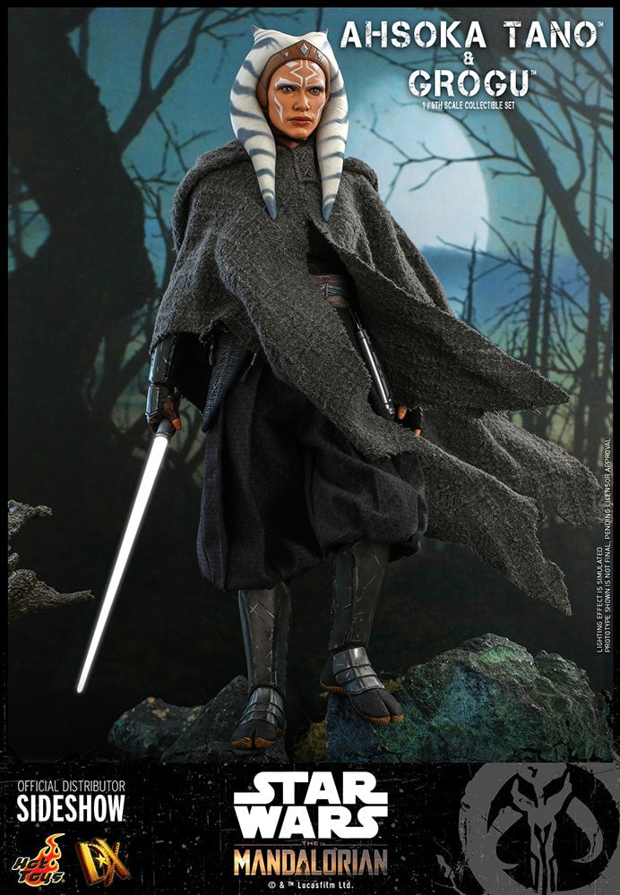 Ahsoka Tano and Grogu Star Wars Sixth Scale Figure Set