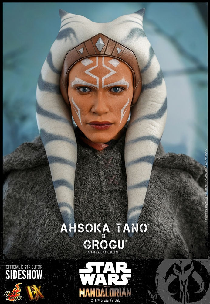 Ahsoka Tano and Grogu Star Wars Sixth Scale Figure Set