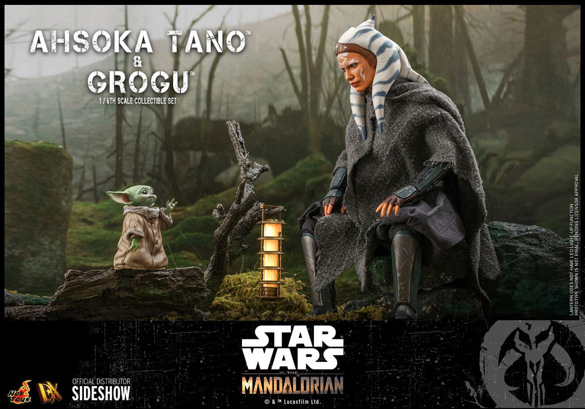 Ahsoka Tano and Grogu Star Wars Sixth Scale Figure Set