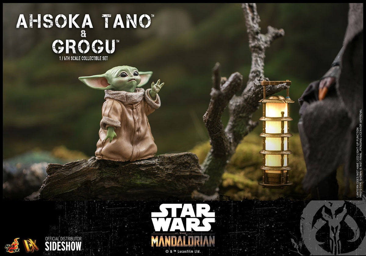 Ahsoka Tano and Grogu Star Wars Sixth Scale Figure Set