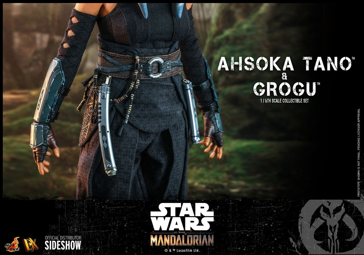 Ahsoka Tano and Grogu Star Wars Sixth Scale Figure Set