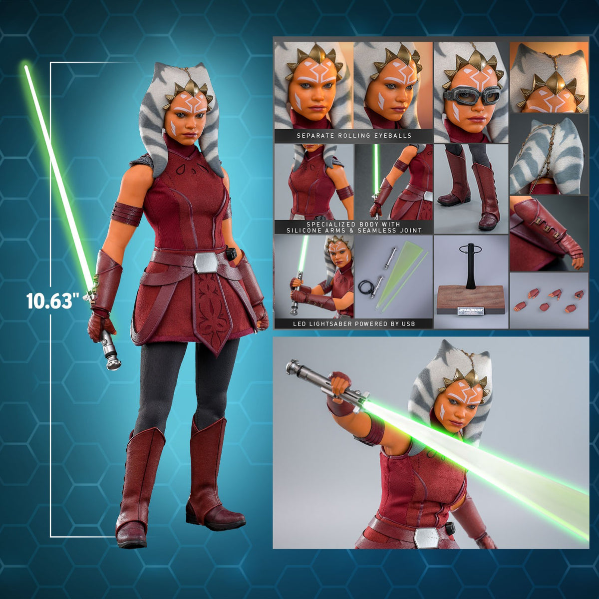 Ahsoka Tano (Padawan) Star Wars Sixth Scale Figure