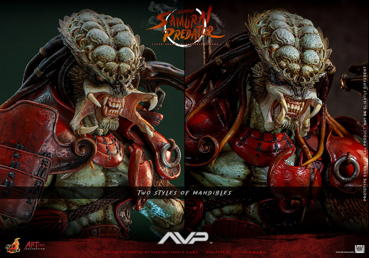 Akaoni Samurai Predator Alien VS Predator Sixth Scale Figure