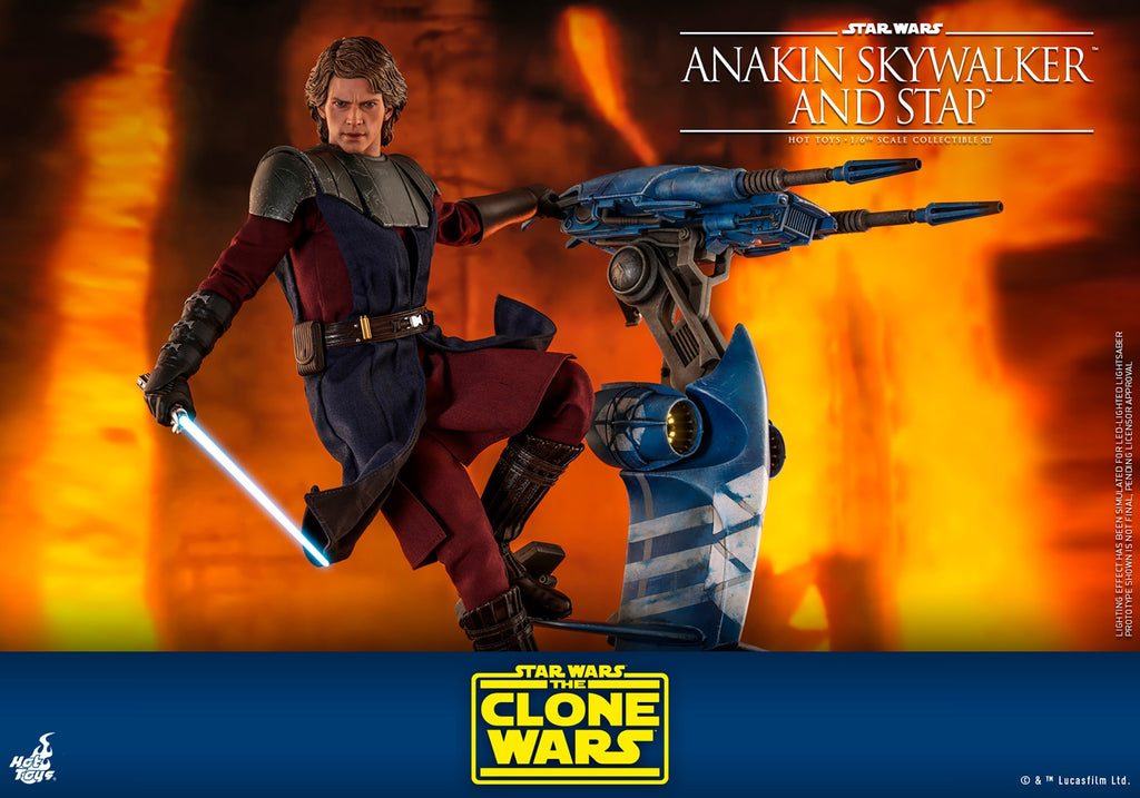 Anakin Skywalker and STAP Star Wars Sixth Scale Figure Set