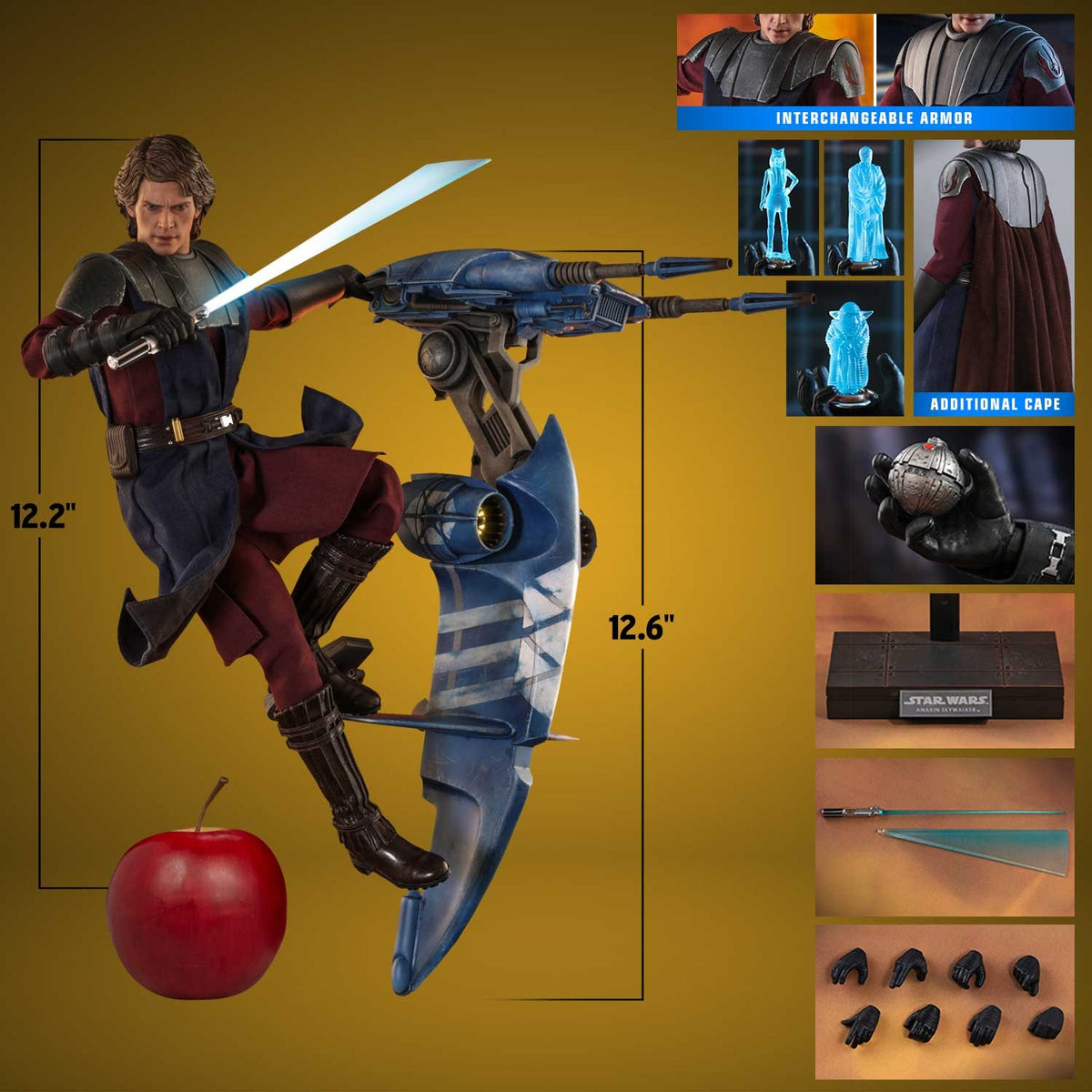Anakin Skywalker and STAP Star Wars Sixth Scale Figure Set