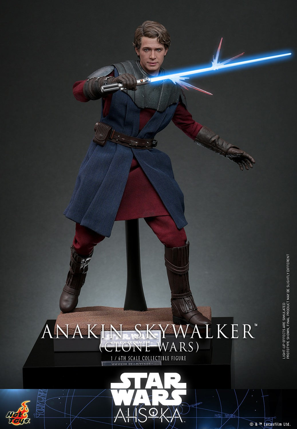 Anakin Skywalker (Clone Wars) Star Wars Sixth Scale Figure