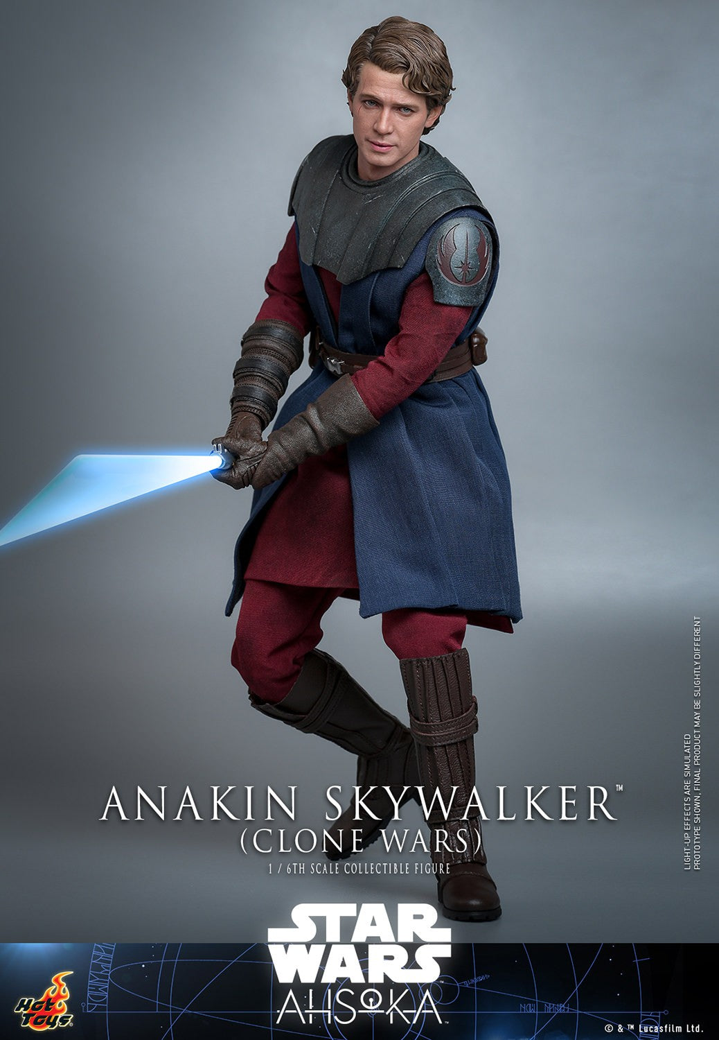 Anakin Skywalker (Clone Wars) Star Wars Sixth Scale Figure