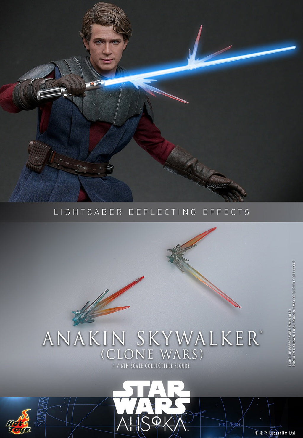 Anakin Skywalker (Clone Wars) Star Wars Sixth Scale Figure