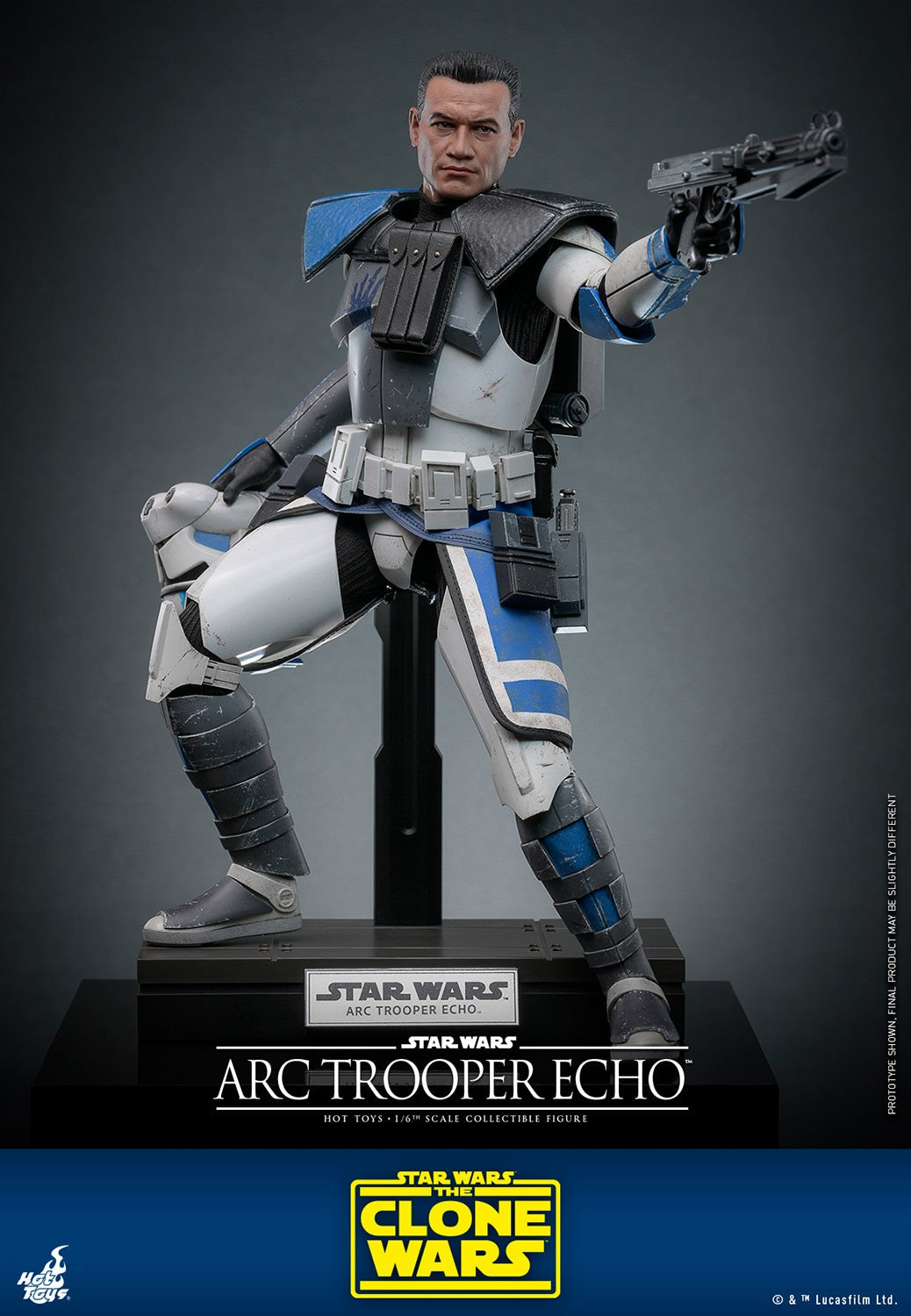 Arc Trooper Echo Star Wars Sixth Scale Figure