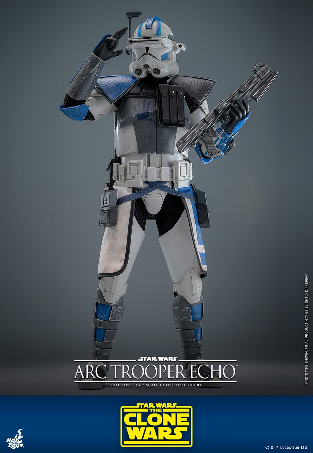 Arc Trooper Echo Star Wars Sixth Scale Figure