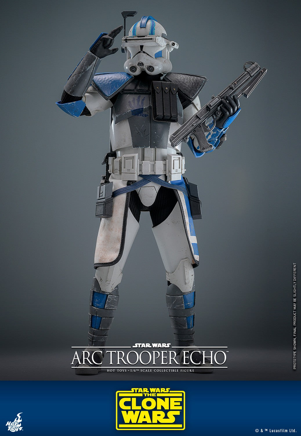 Arc Trooper Echo Star Wars Sixth Scale Figure