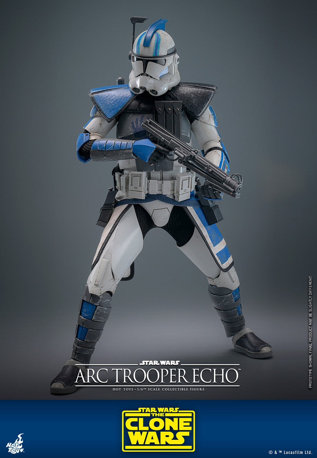 Arc Trooper Echo Star Wars Sixth Scale Figure