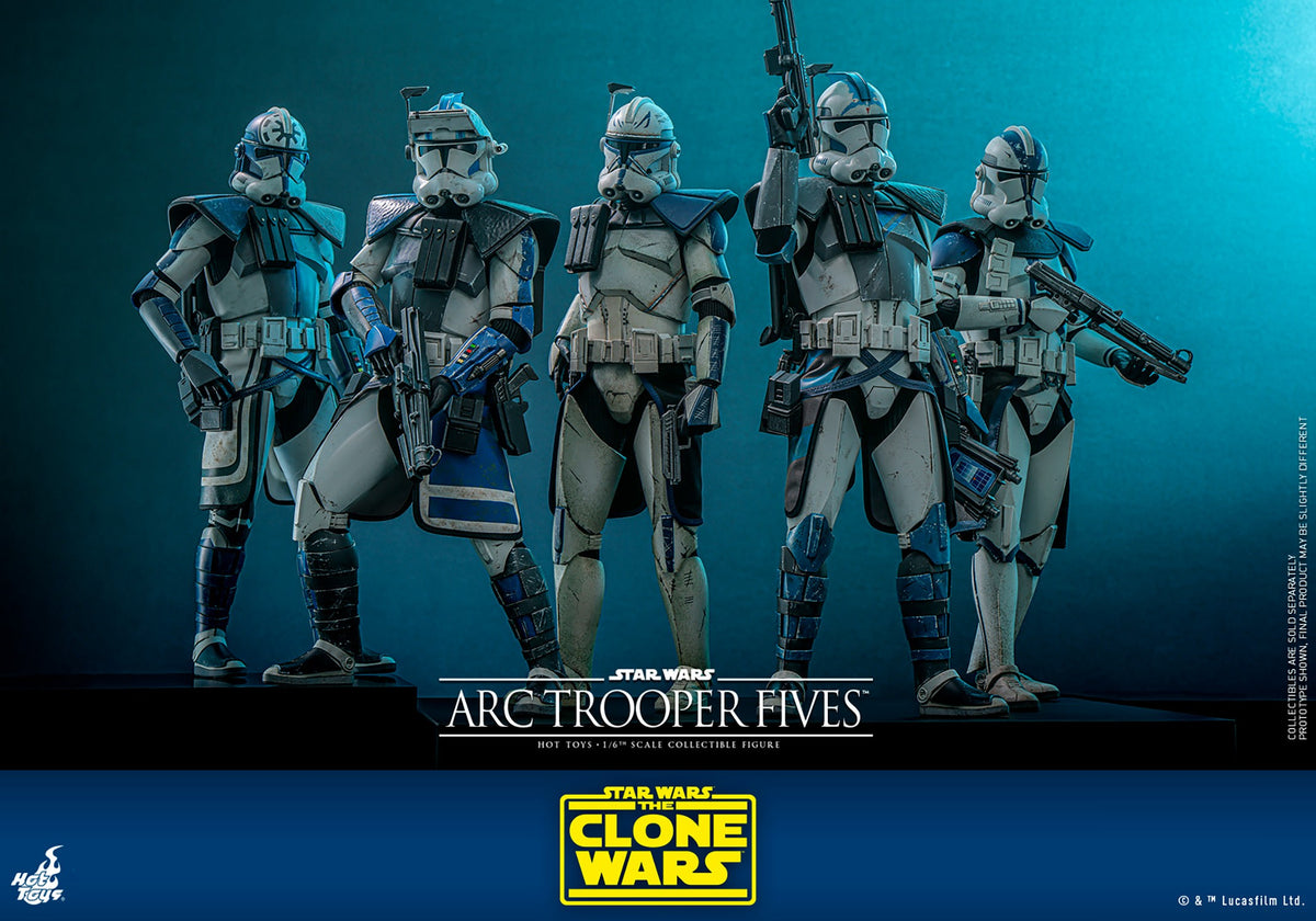 Arc Trooper Fives Star Wars Sixth Scale Figure