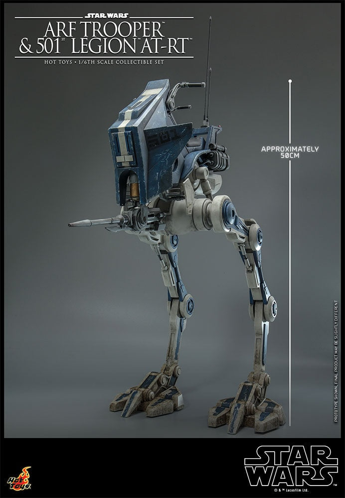 ARF Trooper and 501st Legion AT-RT Star Wars Sixth Scale Figure Set