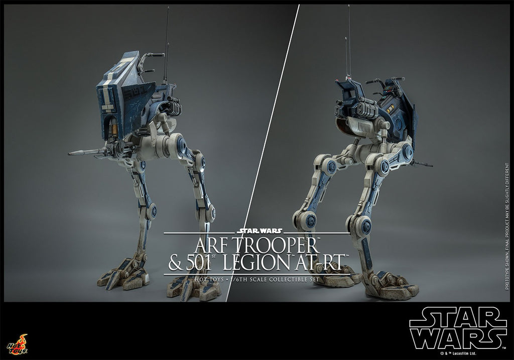 ARF Trooper and 501st Legion AT-RT Star Wars Sixth Scale Figure Set