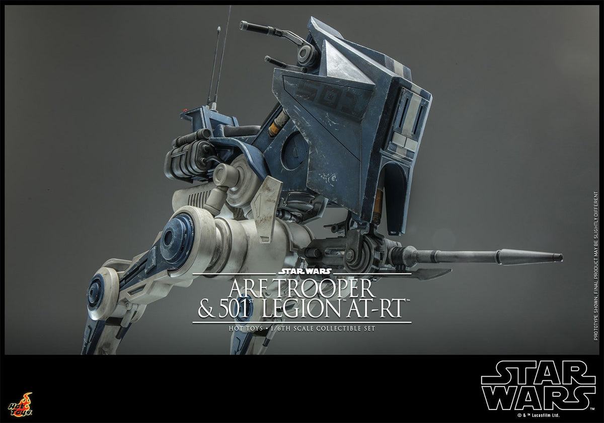 ARF Trooper and 501st Legion AT-RT Star Wars Sixth Scale Figure Set