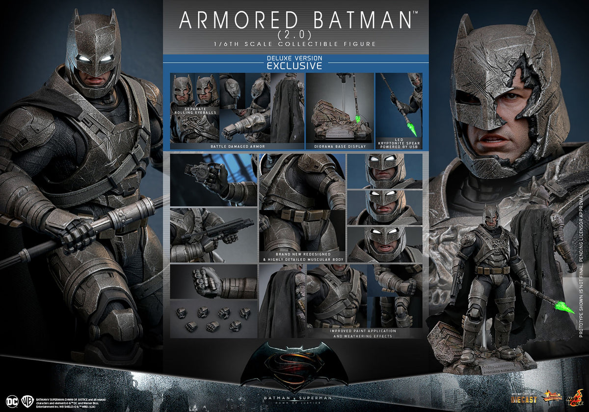 Armored Batman (2.0) DC Sixth Scale Figure