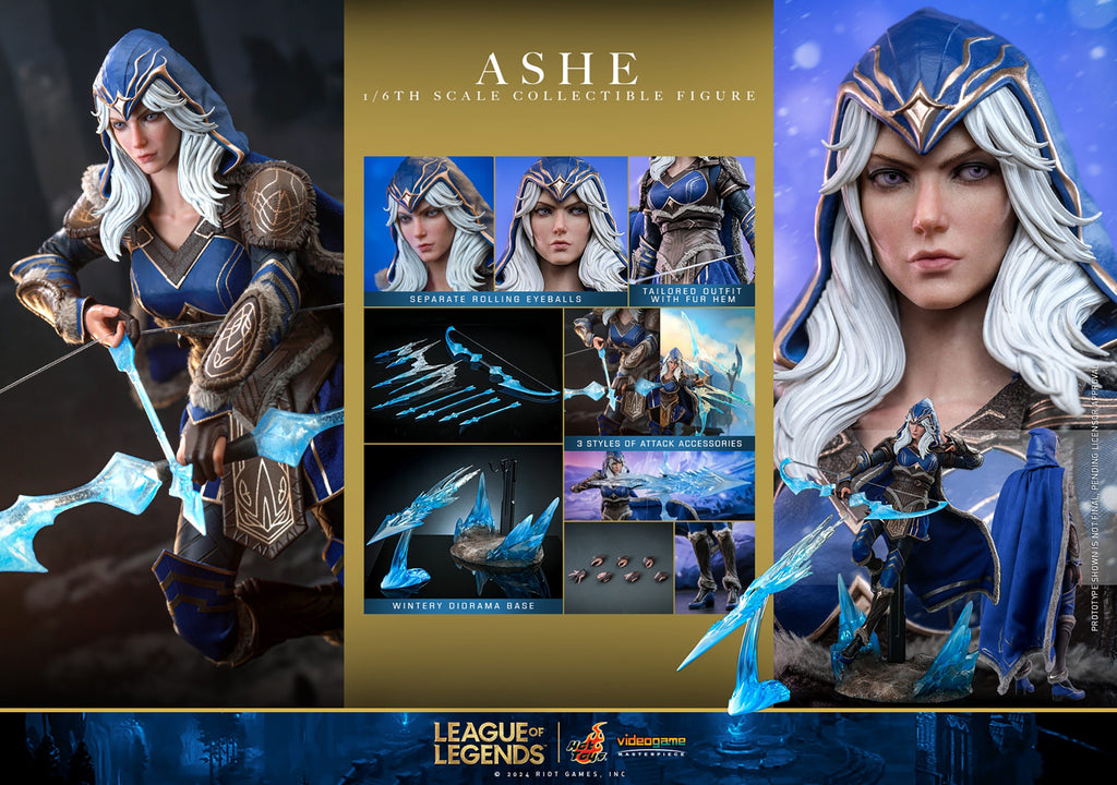 Ashe League of Legends Sixth Scale Figure