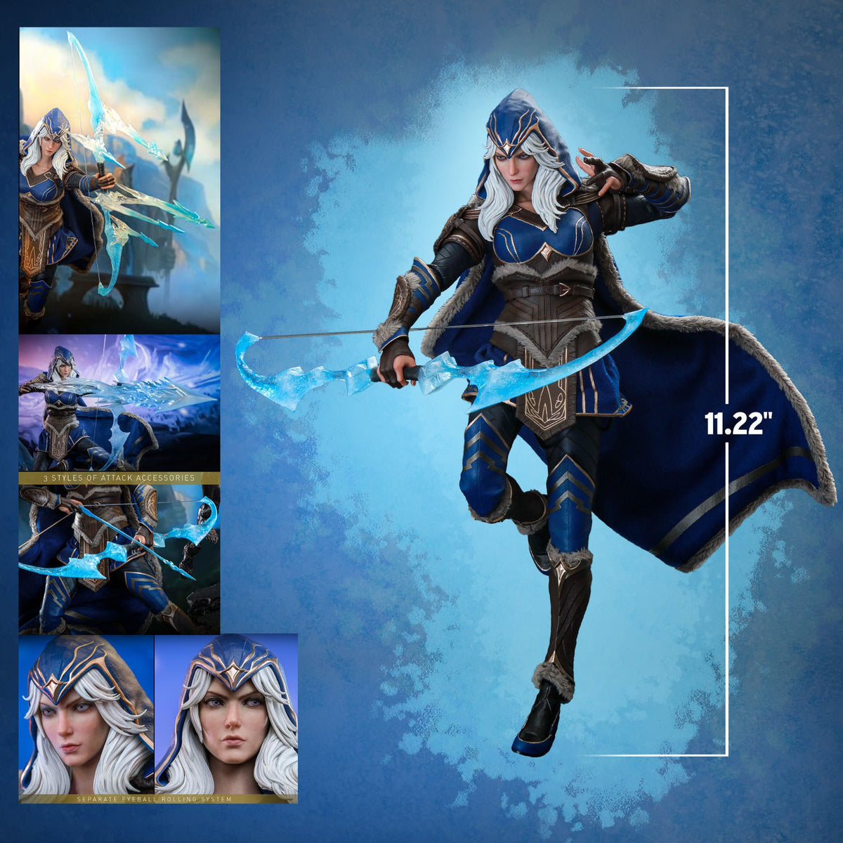 Ashe League of Legends Sixth Scale Figure