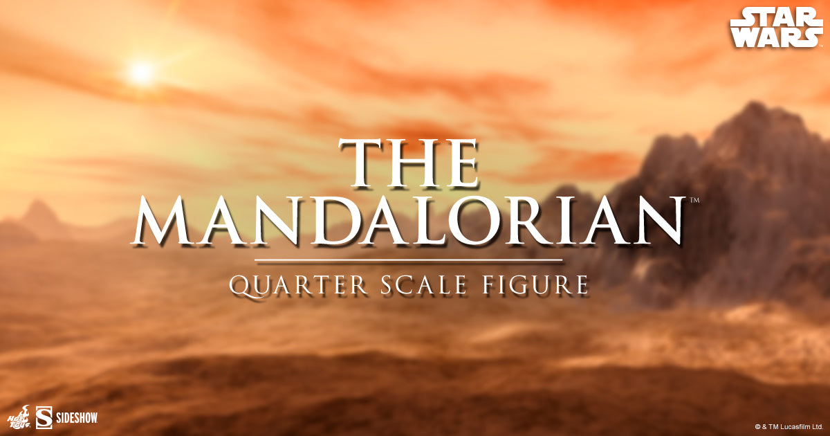 The Mandalorian Quarter Scale Figure by Hot Toys Star Wars