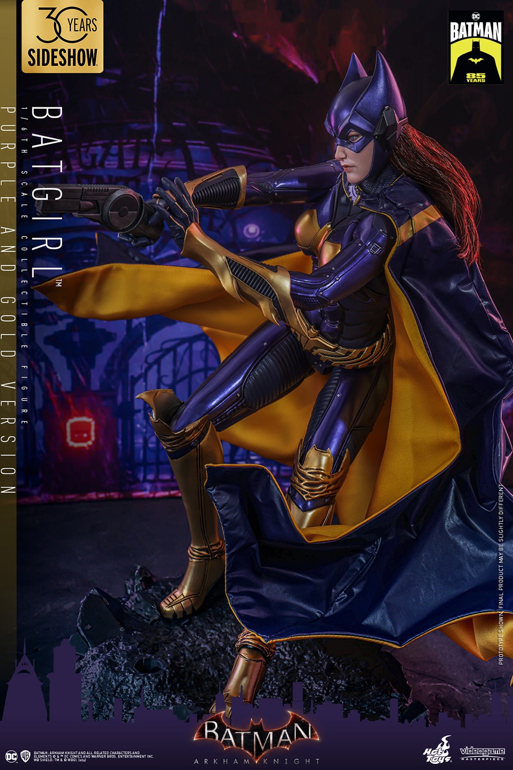 Batgirl (Purple and Gold Version) DC Sixth Scale Figure