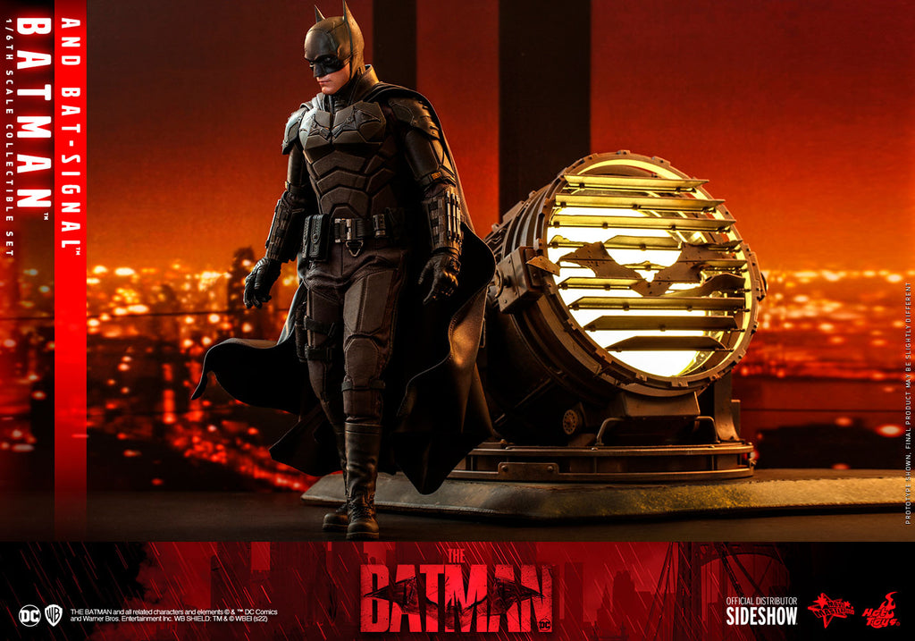 Batman and Bat-Signal DC Sixth Scale Figure