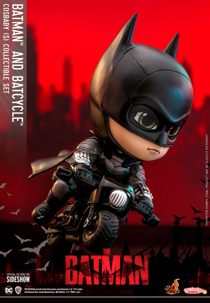 Batman and Batcycle DC Collectible Figure