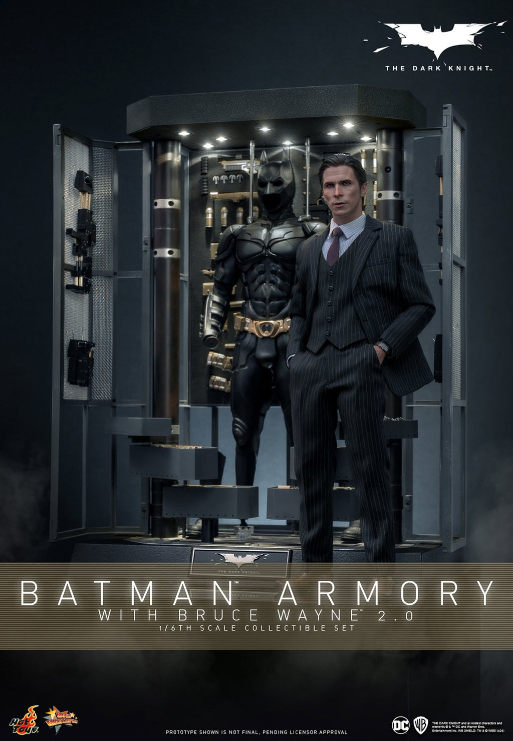Batman Armory with Bruce Wayne (2.0) DC Sixth Scale Figure Set