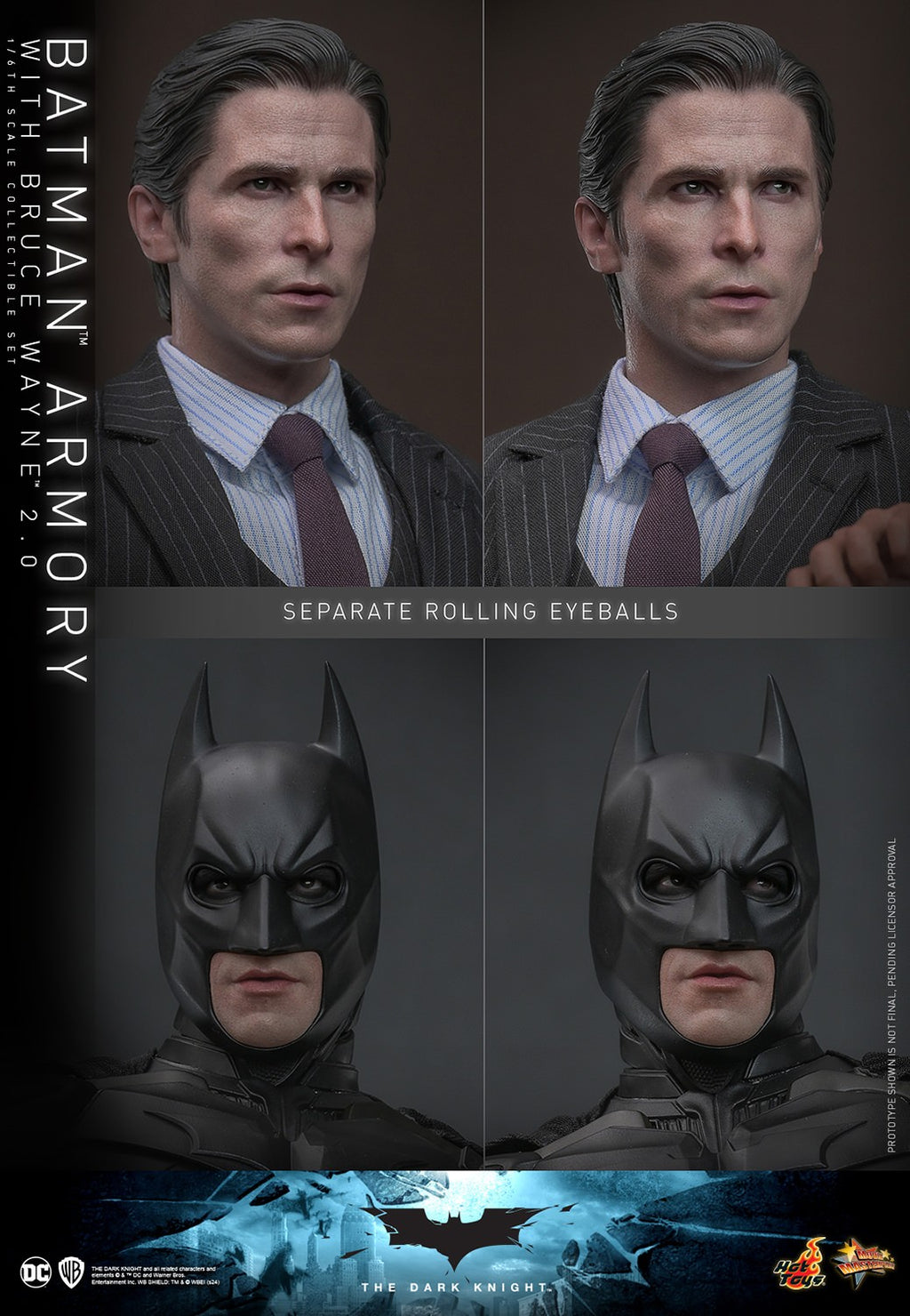 Batman Armory with Bruce Wayne (2.0) DC Sixth Scale Figure Set