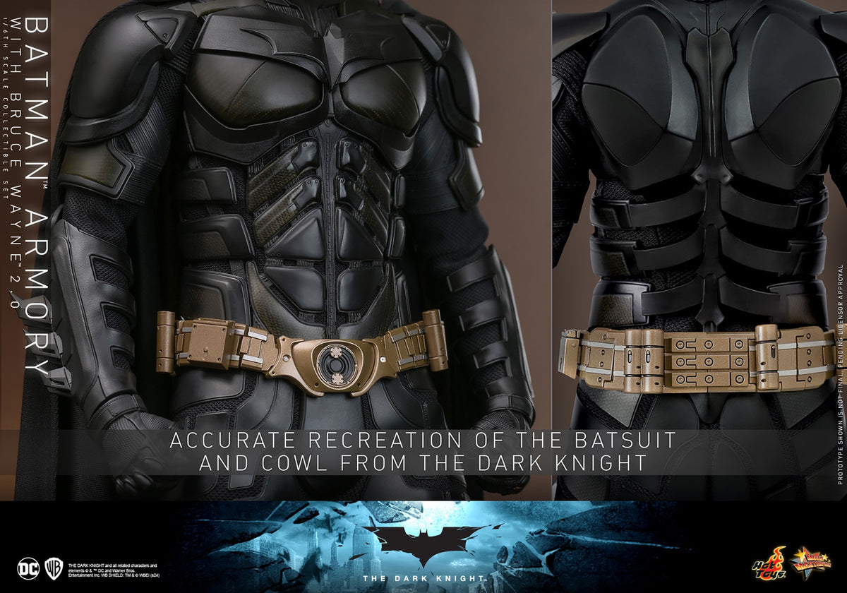 Batman Armory with Bruce Wayne (2.0) DC Sixth Scale Figure Set