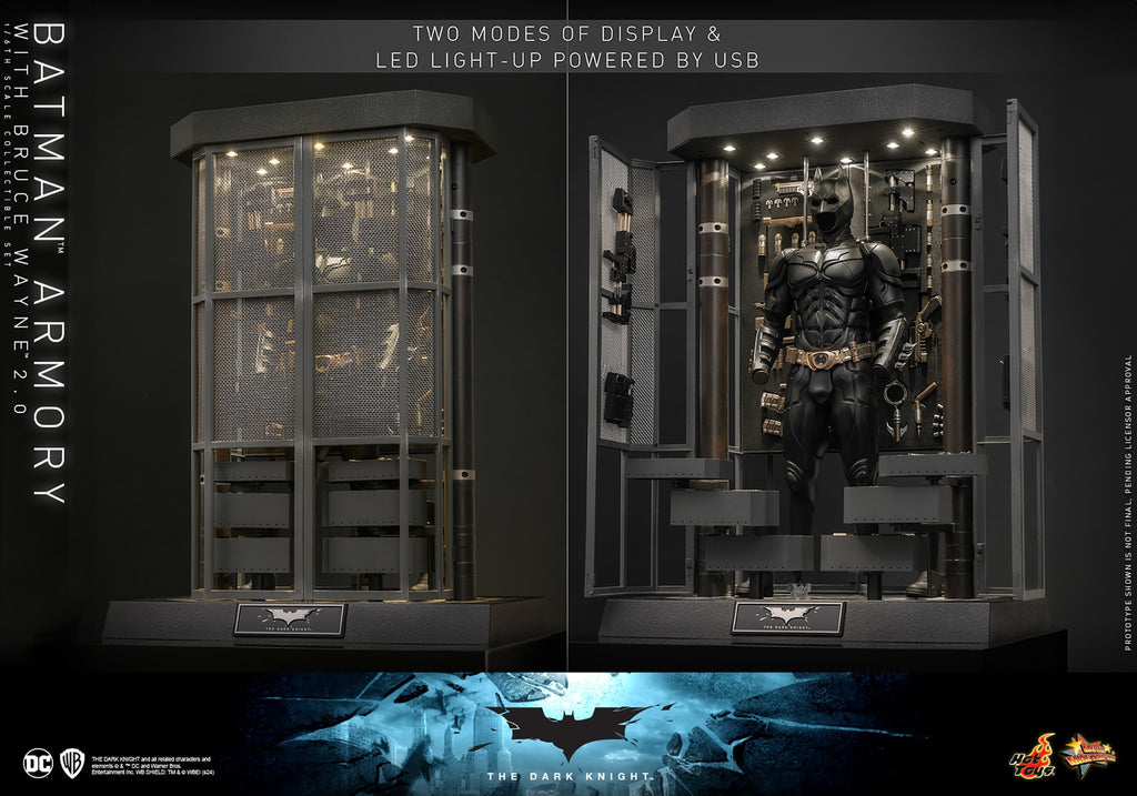 Batman Armory with Bruce Wayne (2.0) DC Sixth Scale Figure Set