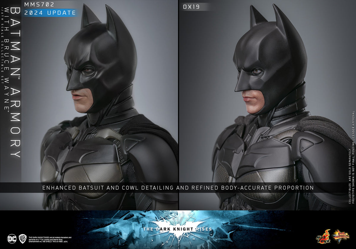 Batman Armory with Bruce Wayne DC Sixth Scale Figure Set