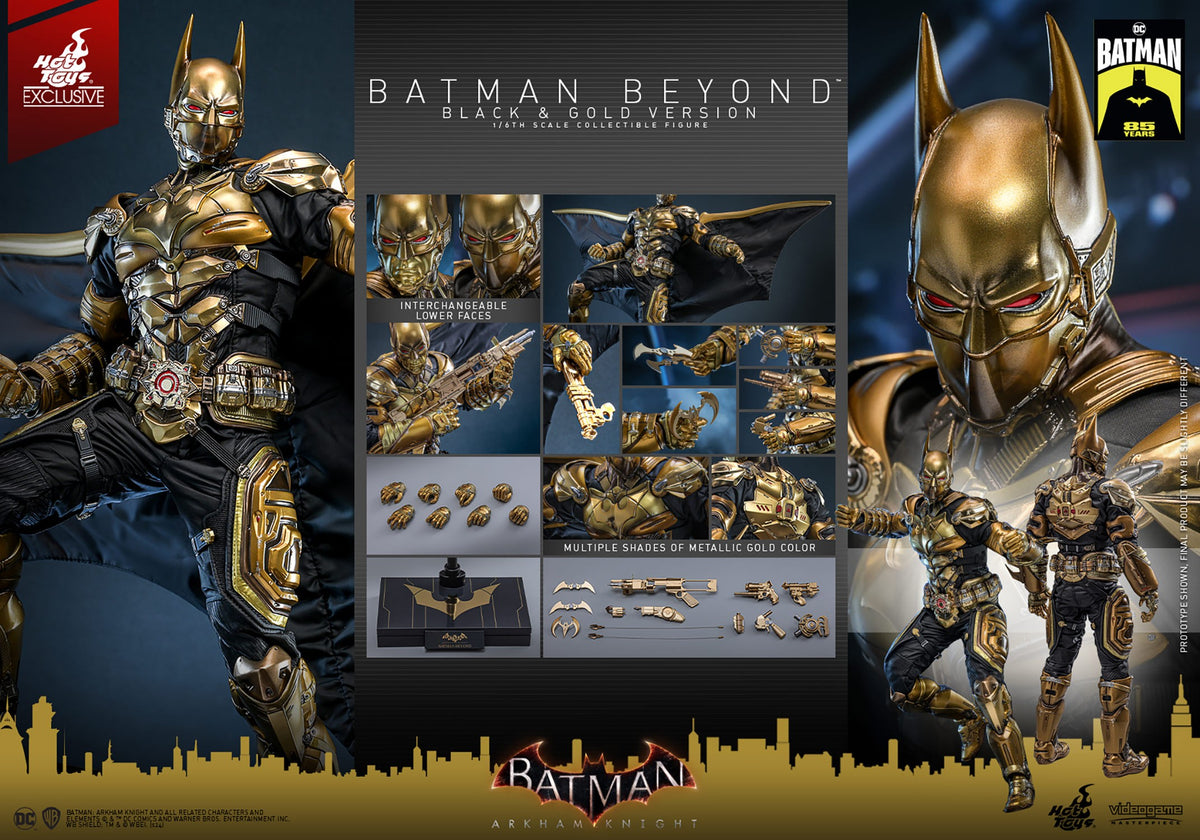 Batman Beyond (Black & Gold Version) DC Sixth Scale Figure