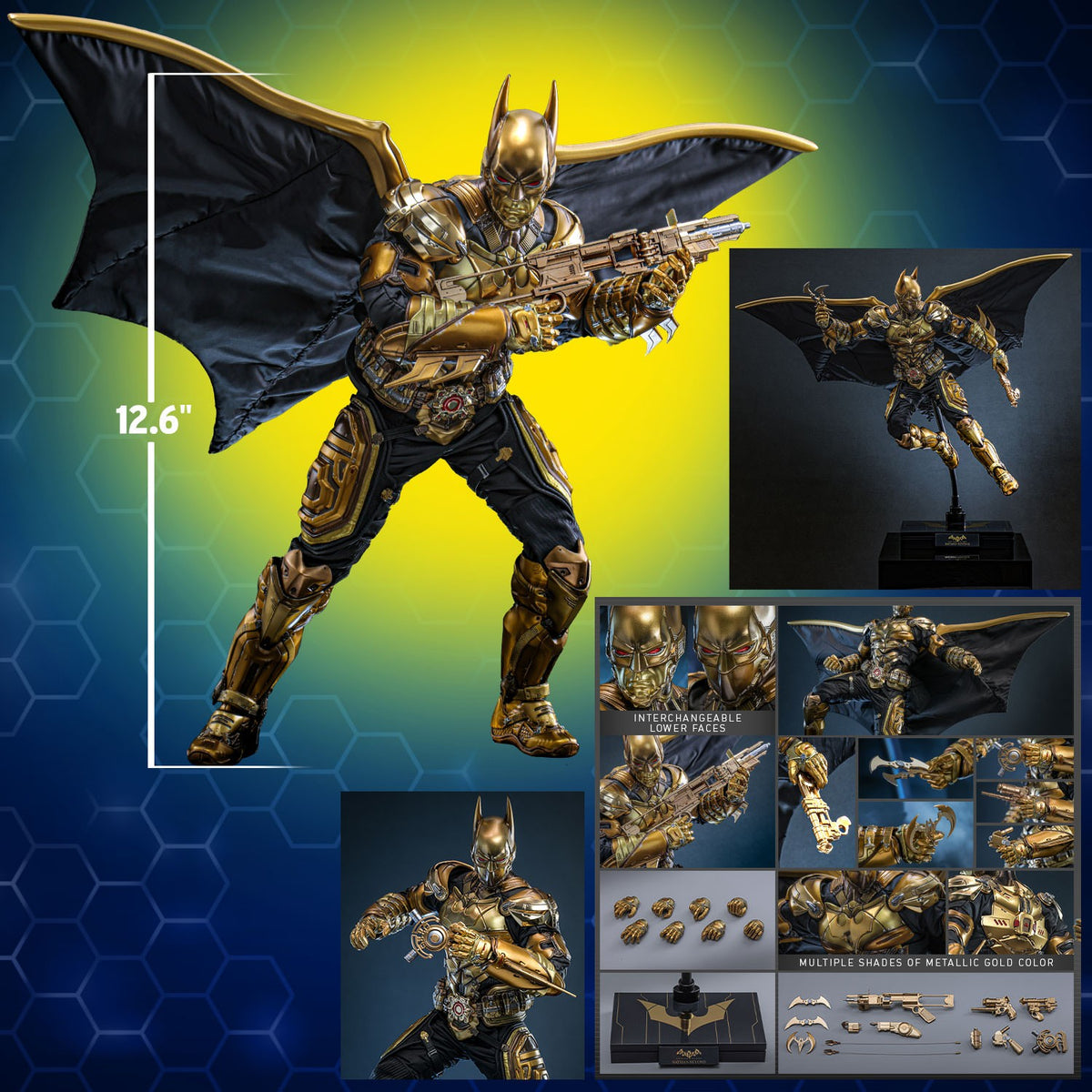 Batman Beyond (Black & Gold Version) DC Sixth Scale Figure